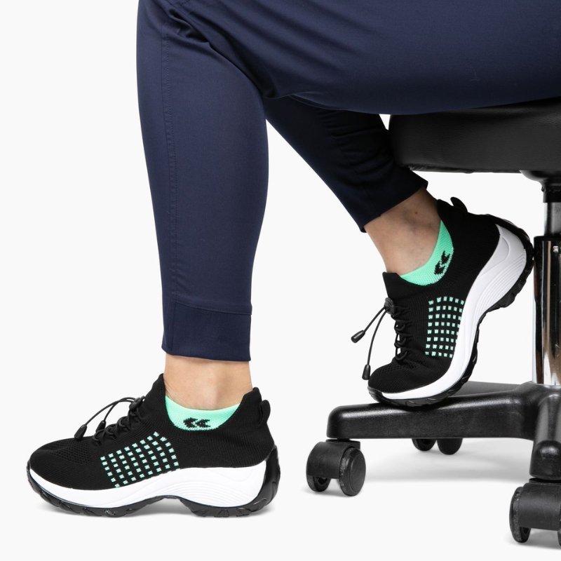 Ortho stretch Cushion Shoes - Green