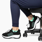 Ortho stretch Cushion Shoes - Black