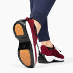 Ortho stretch Cushion Shoes - Black