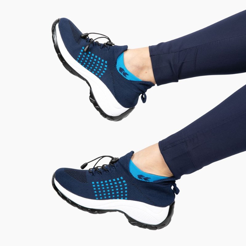 Ortho stretch Cushion Shoes - Black